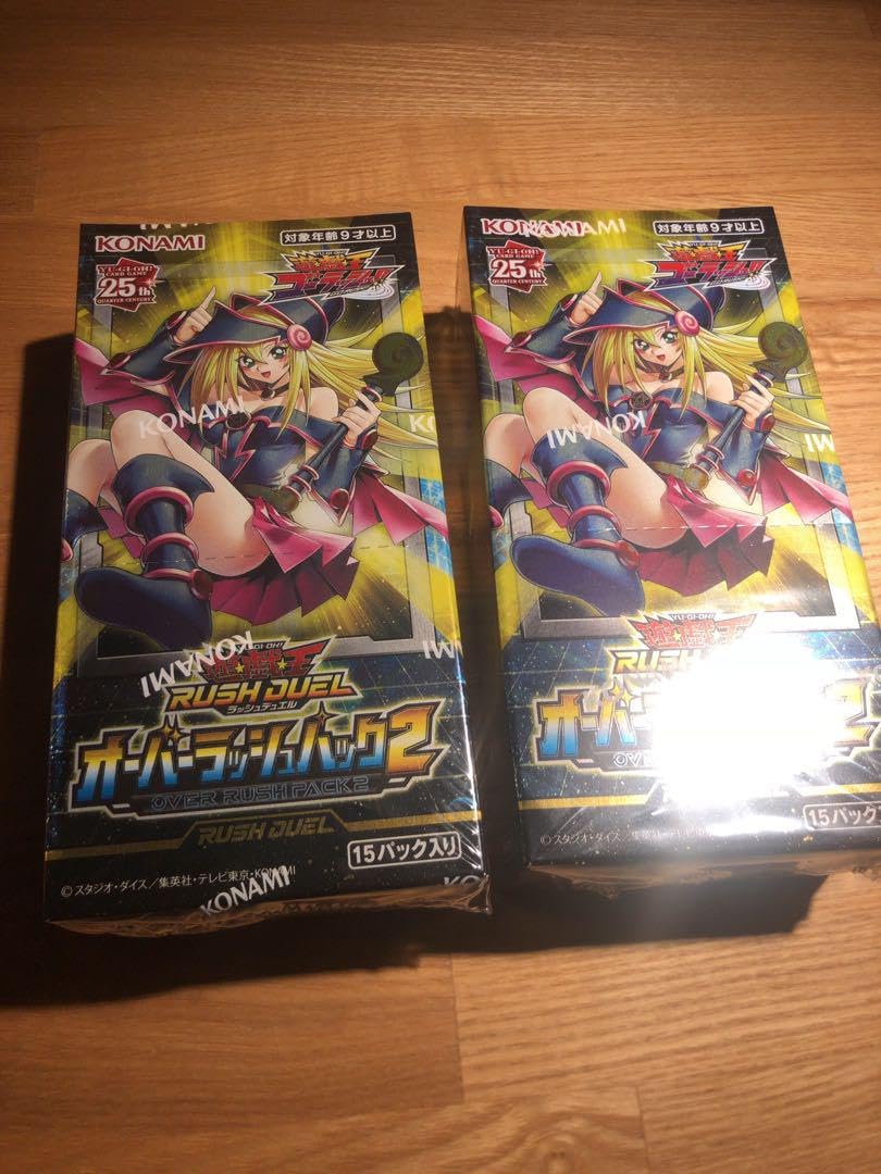 オーバーラッシュパック2 5BOX シュリンク付き 遊戯王ラッシュデュエル オーバーラッシュパック2 ラッシュデュエル